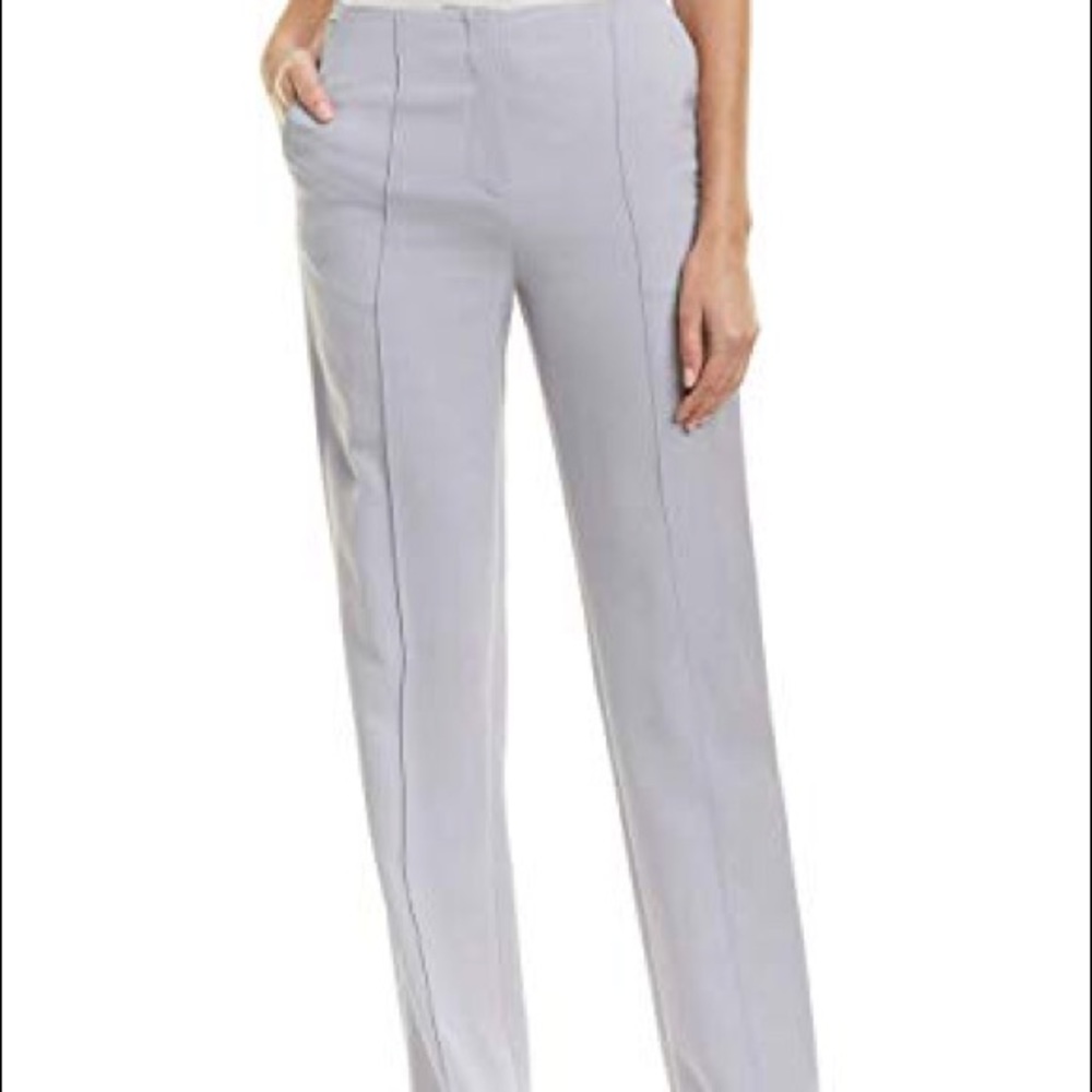 NWT DVF Pleat Front Pant in Smoke